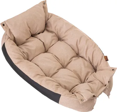Produktbild von 2in1 Hundebett & Hundematratze -95x63cm- Wasserdicht, Faltbar, Rutschfest – Sofa & Liegeplatz für Hunde & Katzen | Doggy