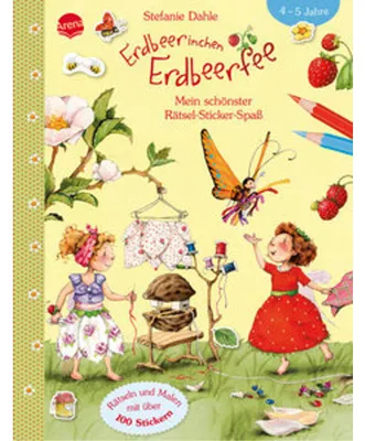 Image de Erdbeerinchen Erdbeerfee. Mein schönster Rätsel-Sticker-Spaß
