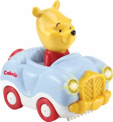 Produktbild von VTech Tut Tut Baby Flitzer Winnie Puuhs Cabrio, Fahrzeug, 1 Jahr(e), AAA, Mehrfarbig