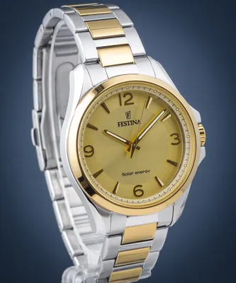 Obrázok produktu pre Pánske hodinky Festina Solar Energy Champagne Petite