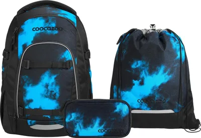 Produktbild von Coocazoo, Schulrucksack-Set MATE Mystic Clouds 3-teilig
