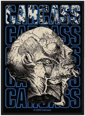 Produktbild von Carcass Necro Head Aufnäher