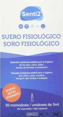 Image de Sérum physiologique Senti2 Senti2 SUE 002 dose unique 5 ml (30 uds)
