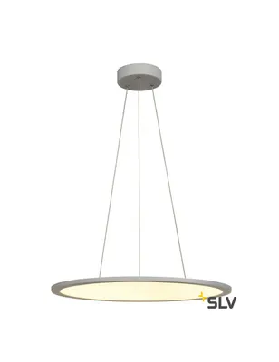 Produktbild von SLV 1003046 PANEL 60 DALI LED Pendelleuchten rund grau 3000K
