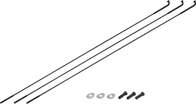 Zdjęcie produktu dla Zipp Cx-sprint J-bend Szprychy zewnętrzne 3 sztuki Szary 304 mm Szary 304 mm