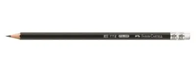 Immagine prodotto di Faber-Castell 111200 FABER-CASTELL Bleistift 1112 mit Gummitip HB 12er