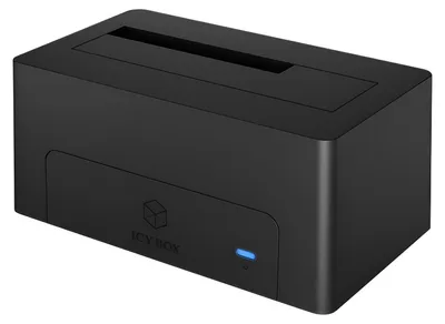 Produktbild von ICY BOX IB-1121-C31 Dockingstation für 1x SATA 2,5" oder 3,5" HDD zu 1x Type-C® (USB 3.1 Gen 2) Schnittstelle, HDD, SATA, Serial ATA II, Serial ATA III, 2.5,3.5", USB 3.2 Gen 2 (3.1 Gen 2) Type-C, Anthrazit, Schwarz, Kunststoff