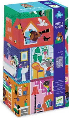 Immagine prodotto di Puzzle gigante Casa dei piccoli amici, Djeco