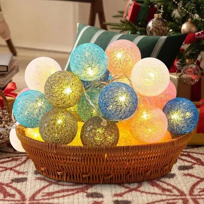 Immagine prodotto di Ghirlanda luminosa a LED morbida da 6 m con connessione USB per Natale e feste
