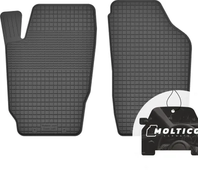Produktbild von Vorne Gummimatten mit Rand Auto Fußmatten Gummi Automatten Passgenau 2-teilig Set - passend für Saab 9-5 I 1997-2005