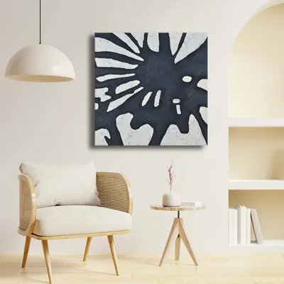 Produktbild von Wallity, 6969softc-025, Dekorative Leinwandmalerei, 100 % LEINWAND, Mehrfarbig, 69 x 69 cm