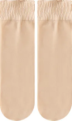 Produktbild von INF 10 Paar Damen transparente Söckchen mit Spitze Beige
