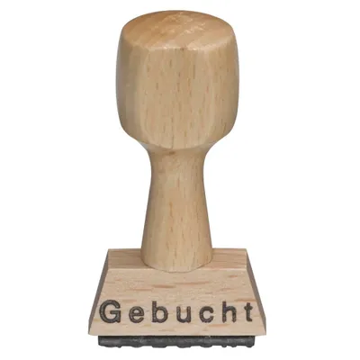 Produktbild von 3rd Party Textstempel"Gebucht"