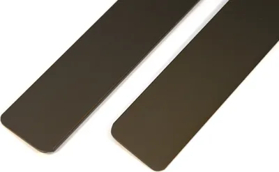 Produktbild von IHC 38mm 600mm Endleiste Winkelleiste Seiteleiste Arbeitsplatte Küche Braun Leiste ohne Löcher links+rechts