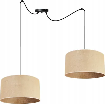 Produktbild von Hängelampe, Deckenleuchter, Lampenschirm 35 cm, Spinne