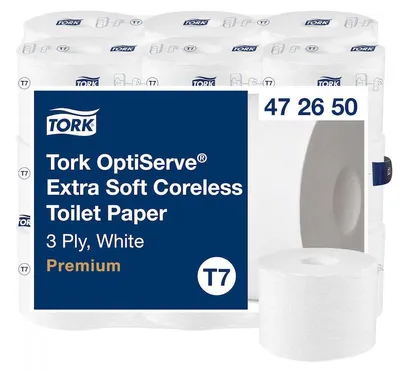 Produktbild von TORK Toilettenpapier T7 Premium 3-lagig 18 Rollen
