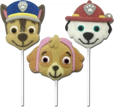 Produktbild von Marshmallow Lollipops PAW PATROL 45 g