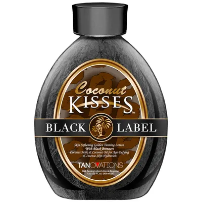 Produktbild von Tanovationen Kokosnussküsse Schwarzes Etikett Bronzer 400 ml