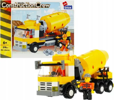 Zdjęcie produktu dla Klocki Kostr Alleblox Budow 216El 7393