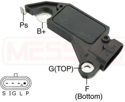 Produktbild von ERA 215115 Lichtmaschinenregler 14,6V für RENAULT CLIO II (BB0/1/2, CB0/1/2) Generator