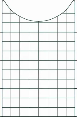 Immagine prodotto di vidaXL, set di recinzioni per laghetto, 8 pezzi, 50 x 80 cm, acciaio, colore verde
