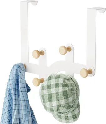 Produktbild von Famanu Türhaken Set 6 Haken - Weiß