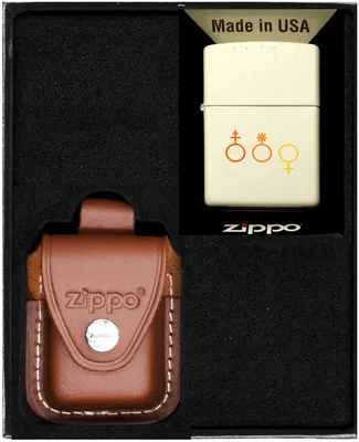 Produktbild von Feuerzeug-Set ZIPPO LGBT+ Geschenk No2