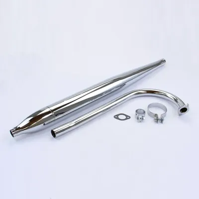 Obrázek produktu pro Výfuk + rozdělovač SET pro Zündapp Bergsteiger M25 434-02 (FG-č. 1434580-1459802)/ M50 434-01 (od FG-č. 1434580)