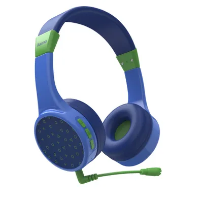 Produktbild von hama Bluetooth-Kinderkopfhörer Teens Guard, Blau