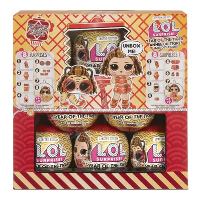 Produktbild von L.O.L. Surprise! Year of the Tiger Doll, Mini-Puppe, Weiblich, 4 Jahr(e), Junge/Mädchen, Mehrfarbig