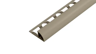 Zdjęcie produktu dla SP15 listwa zaciskowa C ACARA, PVC szaro-beżowa, 8 mm, 2,5 m