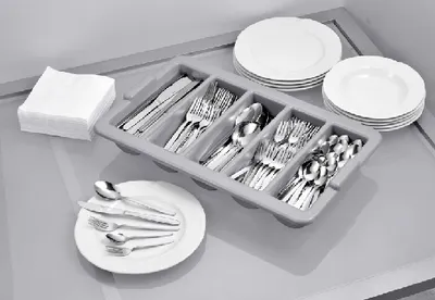 Produktbild von 3x 201-teiliges Bestecksortiment Besteckset, Besteckkoffer