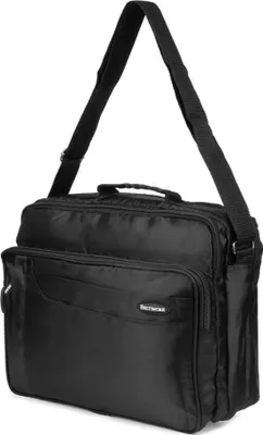 Produktbild von Beltimore Herren Umhängetasche A4 2 Fächer Reißverschluss Polyester Schwarz