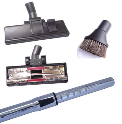 Image de Tube d'aspirateur 35mm, 265mm Suceur d'aspirateur & brosse d'aspiration compatibles avec Grundig VCC 4950 Bodyguard
