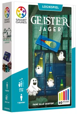 Obrázek produktu pro Chytré hry Logická hra Ghostbusters, myšlenková hra, dětská hra, dětská hra, od 5 let, SG 433 CZ