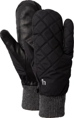 Produktbild von Horze gefütterte 3-Finger-Fäustlinge für den Winter, Schwarz, 6