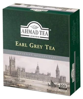 Zdjęcie produktu dla Earl Grey Ahmad Tea 100 torebek x2g
