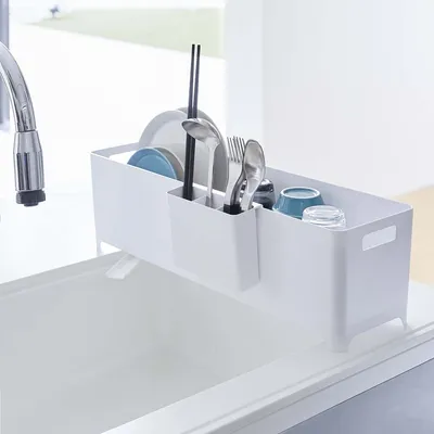 Zdjęcie produktu dla Ociekacz do naczyń Yamazaki Home 55cm biały Tower 04314