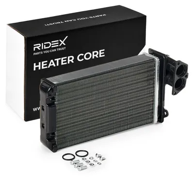Produktbild von RIDEX 467H0039 Wärmetauscher Innenraumheizung Kühler passend für PEUGEOT 206 Schrägheck (2A/C) 206 CC (2D) 206+ Schrägheck (2L, 2M) 206 SW (2E/K)