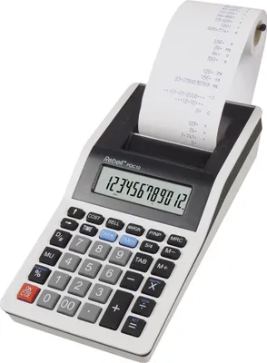 Produktbild von Rebell PDC10 Tischrechner druckend lichtgrau