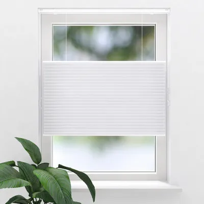 Obrázok produktu pre Plisé žalúzia denná SOLUNA dvojvrstvová biela na stenu + strop 60x130 cm