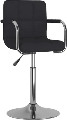 Obrázek produktu pro vidaXL Barová stolička Black Fabric