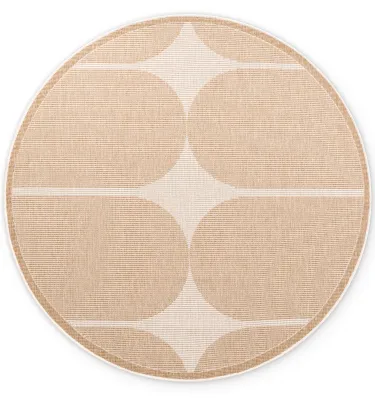 Productafbeelding van Hanse Home vloerkleed, geschikt voor binnen en buiten, waterbestendig, robuust, dubbelzijdig, model Bowen, jute, kleur wit