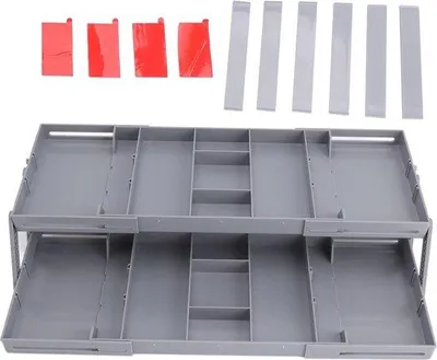 Produktbild von Aufteilbare Schublade Organizer 2 Ebenen