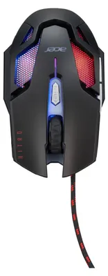 Image de ACER Acer Nitro Gaming NMW200 Black mouse Ambidextrous USB Type-A Optical 7200 DPI
