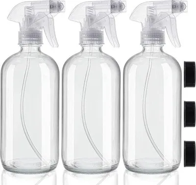Image de Flacon pulvérisateur transparent de 250 ml à 2 réglages