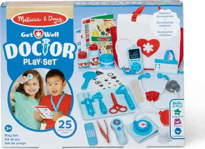Obrázok produktu pre Uzdravte sa Súprava na hranie doktorskej súpravy pre deti, hračka na hranie rolí