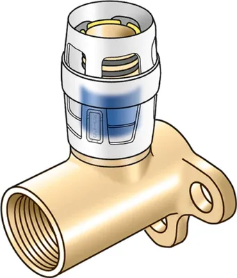 Productafbeelding van KE Kelit KMP480X, KELOX-PROTEC CLIX, wandplaat, met IG 16x1/2", 1 stuk.