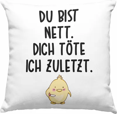 Produktbild von Trendation - Lustige Deko-Kissen mit Füllung 40x40 Kollege Kollegin Geschenk Lustiger Spruch Deko-Kissen mit Füllung 40x40 Sprüche Sarkasmus Deko-Kissen mit Füllung 40x40n mit Sprüchen (Grün)