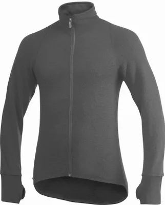 Immagine prodotto di Giacca Woolpower Merino Mid Layer con zip integrale 400 - Grigio